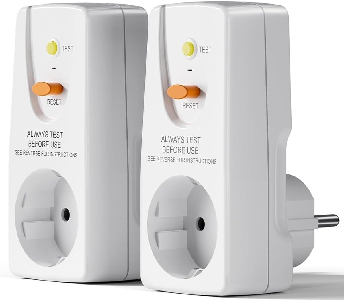 Gfci Lekbeschermingsstekker, 16 A, RCD-stekker, veiligheidsschakelaar, voor thuisgebruik, beschermstekker, EU-stekker - ShopVlot
