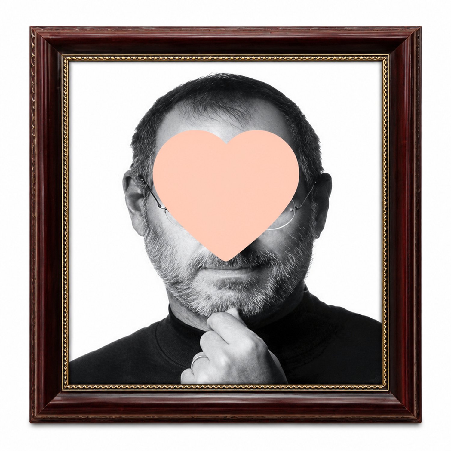 SWGOTA Zwart-rode wandfotolijst voor één foto, 20,3 x 15,2 cm Zwart;Rood