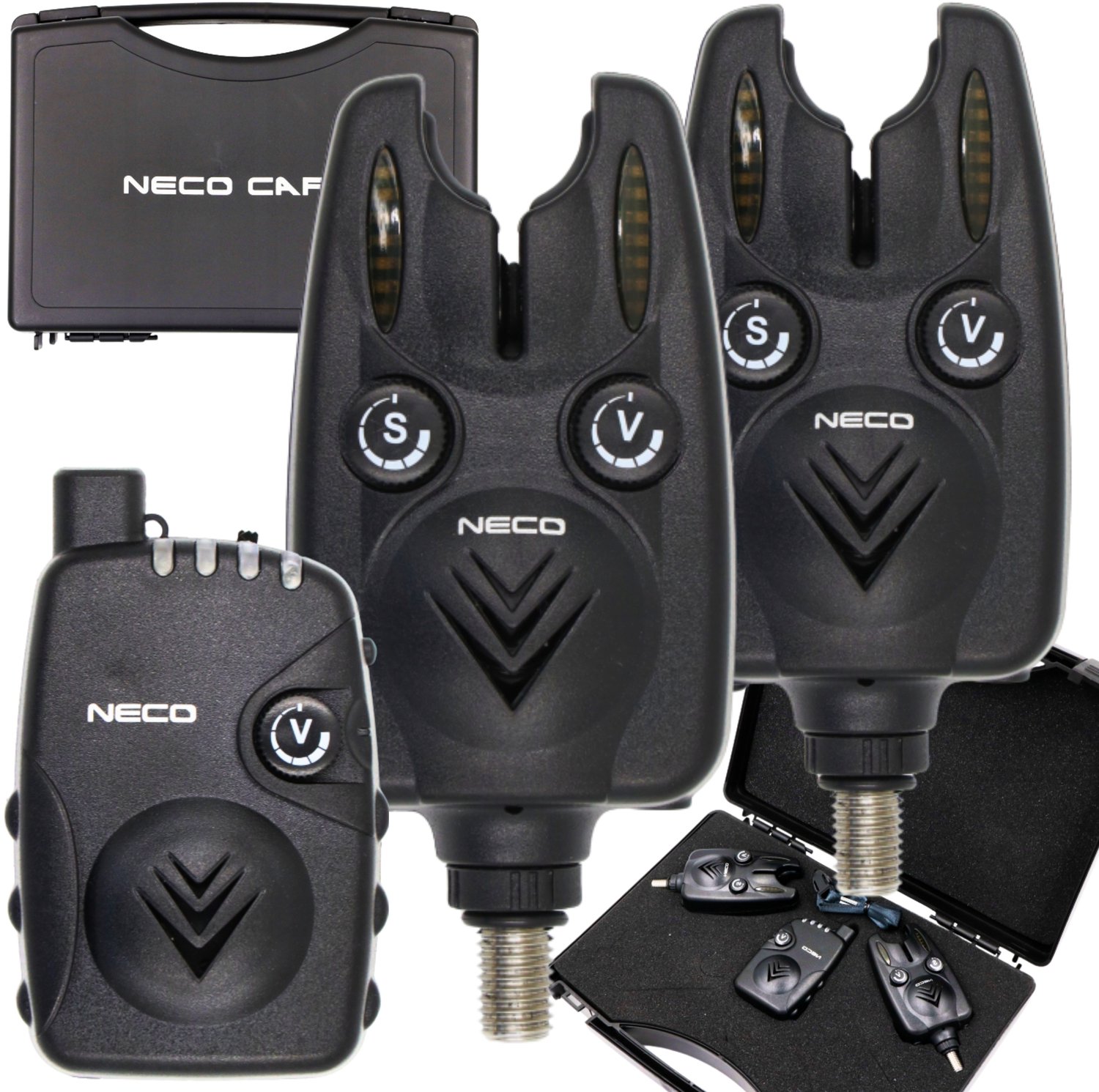 Neco CM-PRO 102 Beetmelder Set 2+1 met Centrale