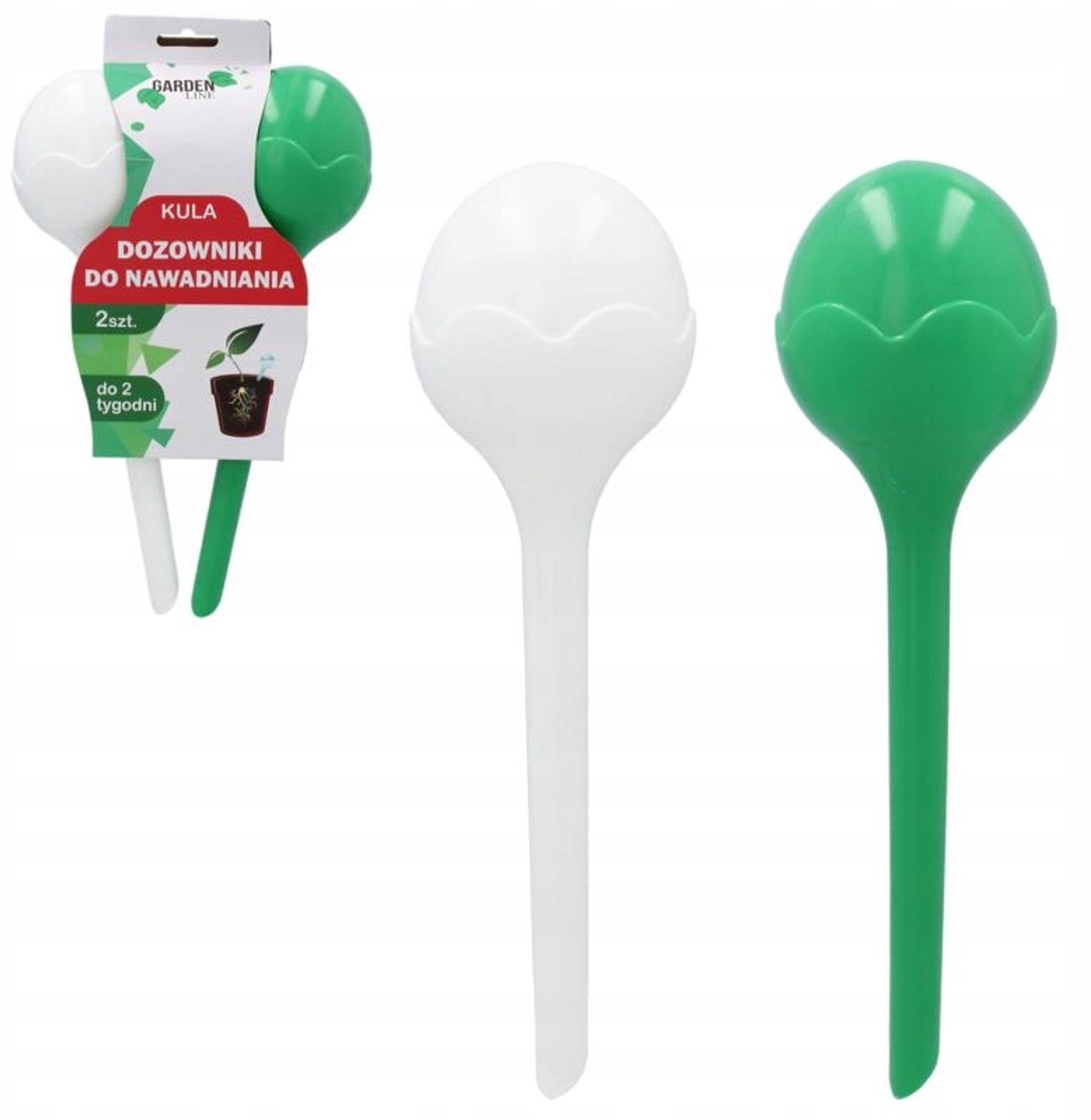 Set van 2 Zelfwatergevende Ballen 400ml - Plantenverzorging