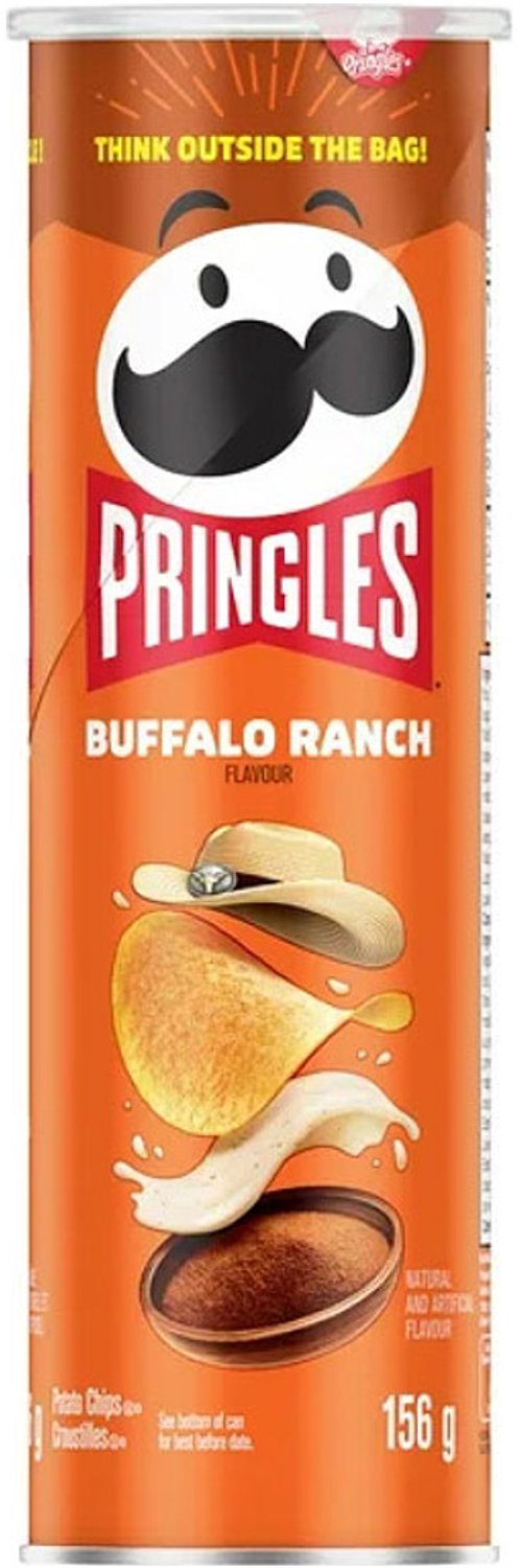 Pringles Buffalo Ranch - Amerikaanse chips - 14 x 156 g