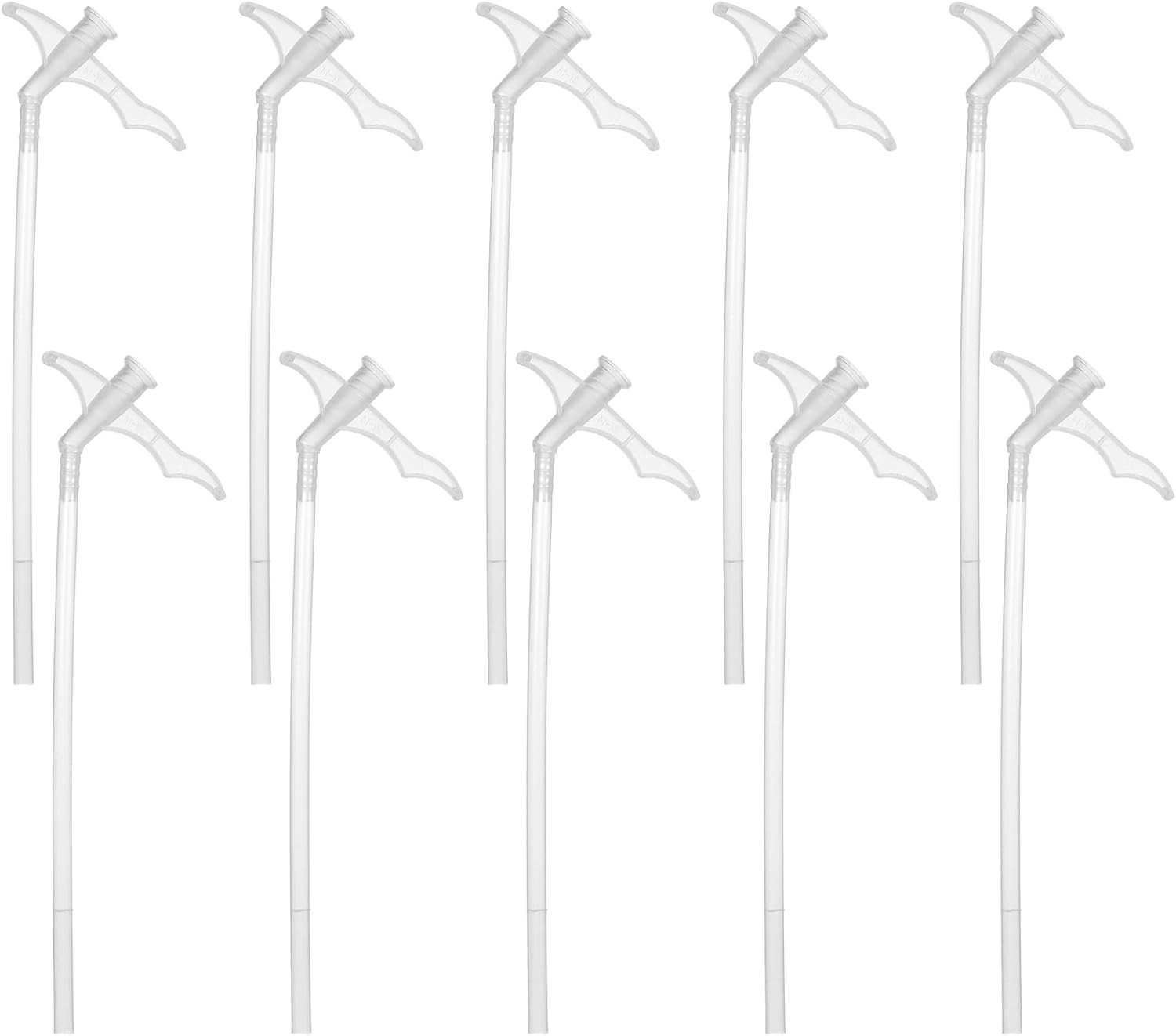 10 Nozzles voor Fijnere Verlenging, Vervangslang en Tips voor Wegwerp Lijmhulzen, Geschikt voor Diverse Seals