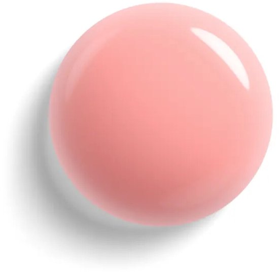 Essie Sugar Daddy nagellak: een zachtroze, glanzende bol.