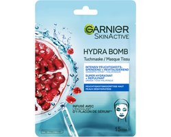 Garnier SkinActive Hydra Bomb Sheet Mask met Granaatappel - Gezichtsmasker – Tissue Masker -…