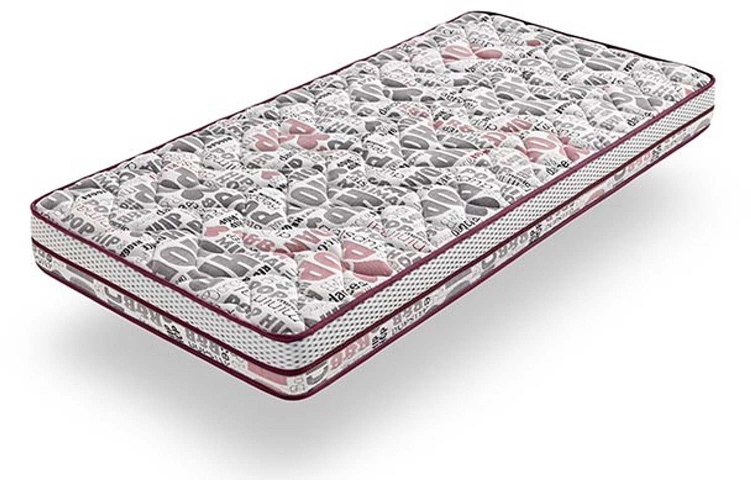 Matris Colchón Visco Child Premium H22 - 105*200 Hoogte 22 +/- 2 cm. Medium hoge stevigheid. Matras Wit