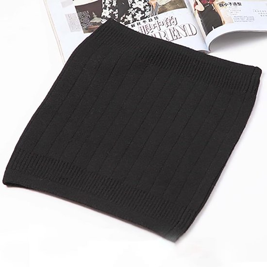 Dames Nierwarmer van Kasjmier - Gebreide Onderste Rugbeschermer met Elastische Steun en Comfortabele Warmte — afbeelding 4