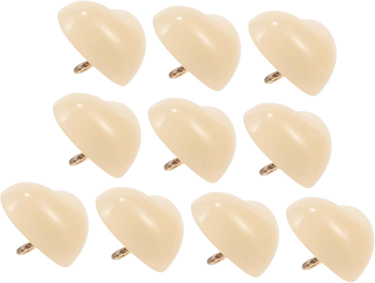 10st Kledingknoppen Decoratieve Hartvormige Knoppen Ambachten Naaien Knoppen
