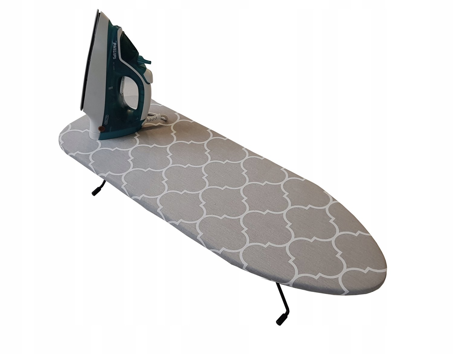Strijkplank voor tafel/kast, 78x28cm, 100% katoen