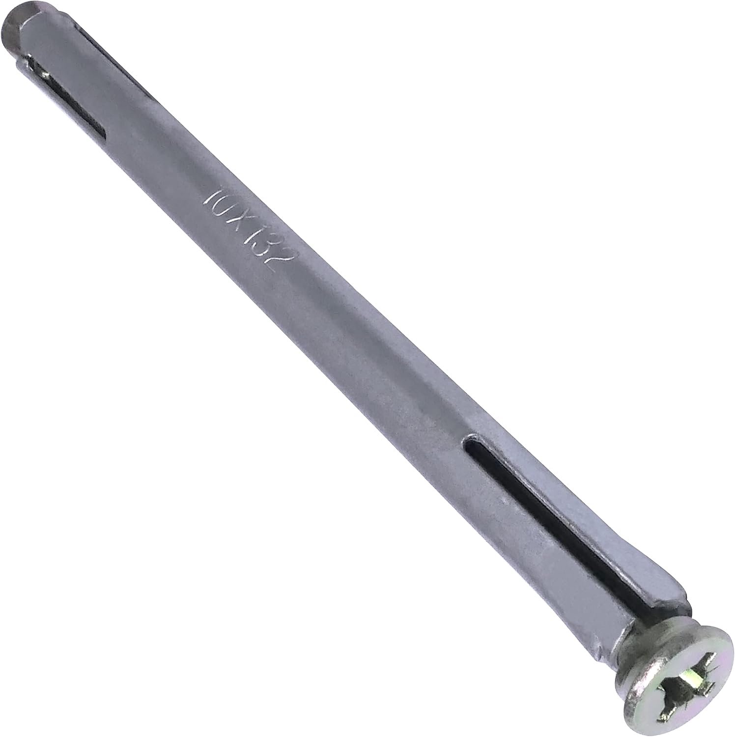 metaal spreidpluggen set van 10 Ø10x132 mm - met 10 schroeven M6x147 mm - voor veilige bevestiging - ShopVlot