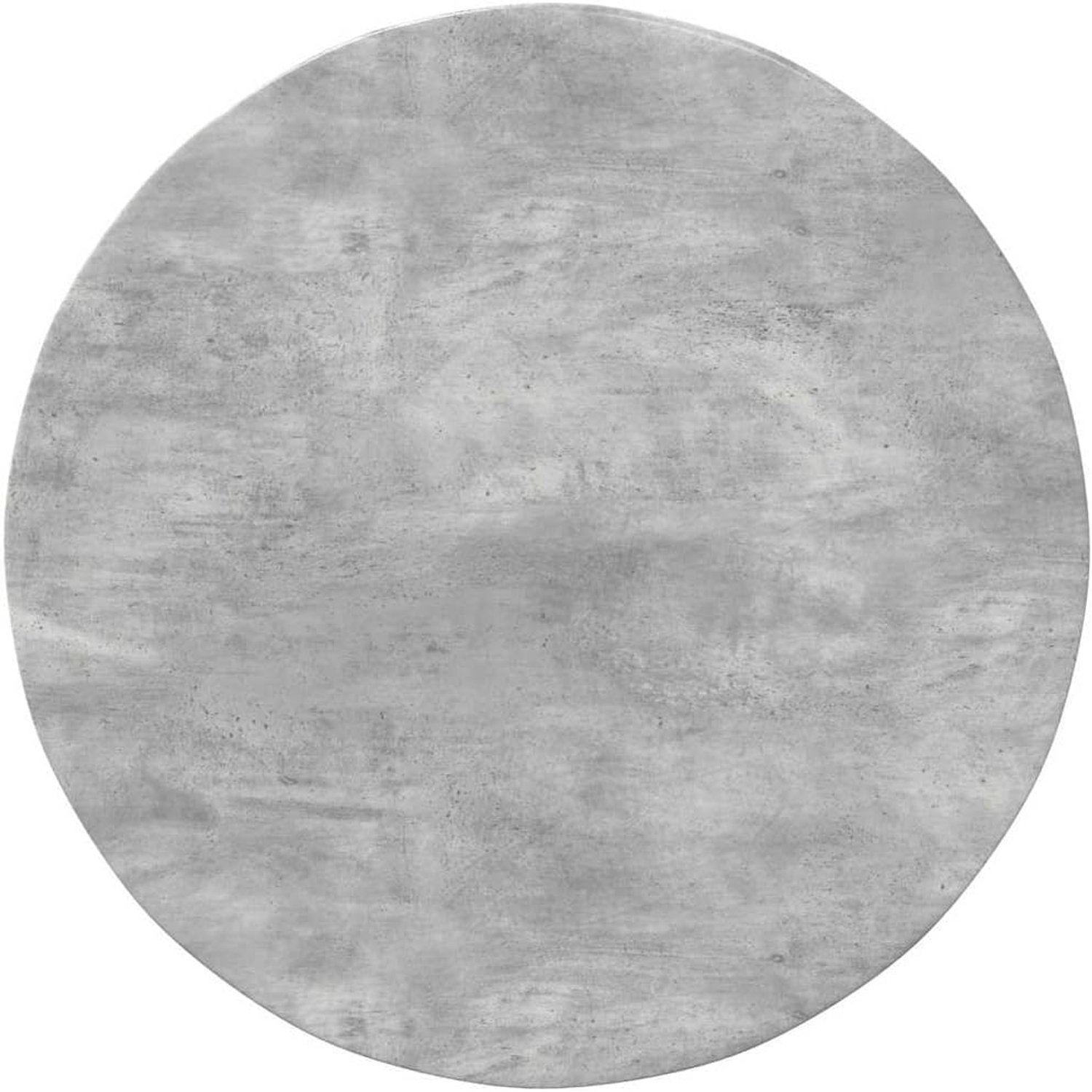 Tafelblad, betongrijs, 80 x 80 x 1,5 cm, van houtmateriaal, weerbestendig voor buiten, minimalistisch design voor tuin en terras, onderhoudsvriendelijk en duurzaam.