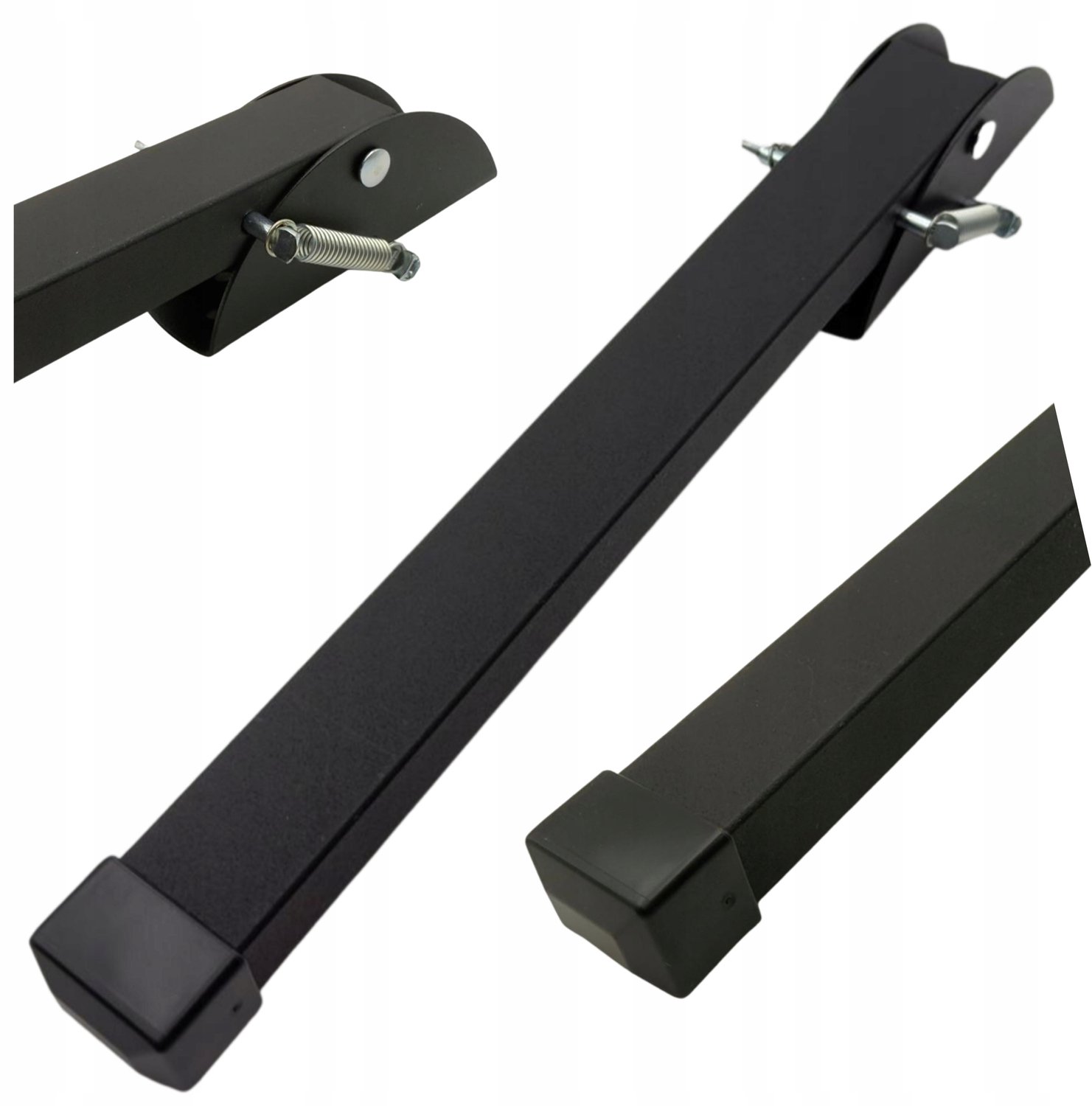 Sterke Garage Deurondersteuning 30cm Zwart - Deurstop