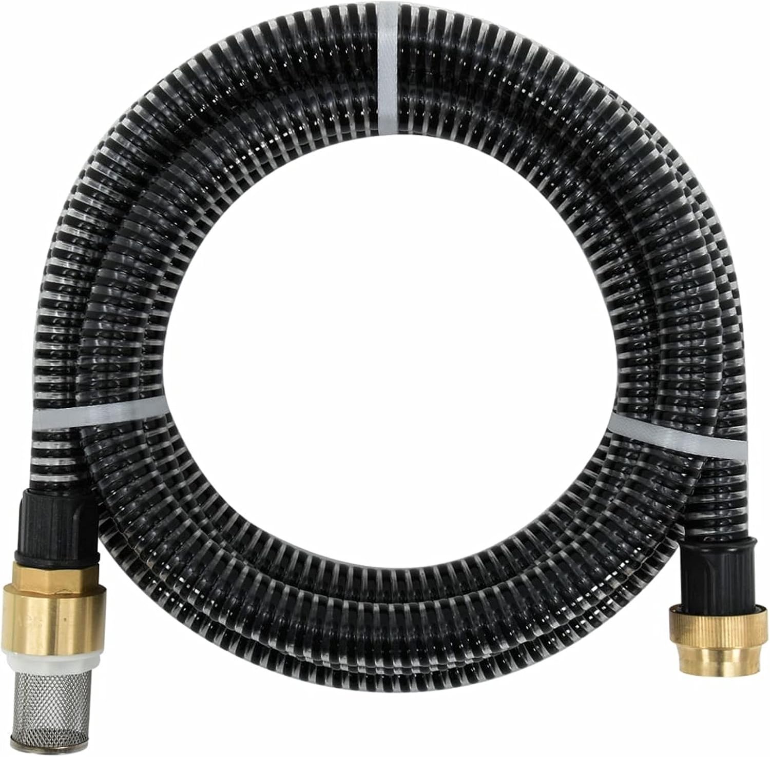 Aanzuigslang, tuinpomp, tuinslang, waterslang, zwembadslang, zwembadslang, zonneslang, zwembadslang, zwembadslang, zwembadslang, binnendiameter: 25 mm, lengte: 4 m
