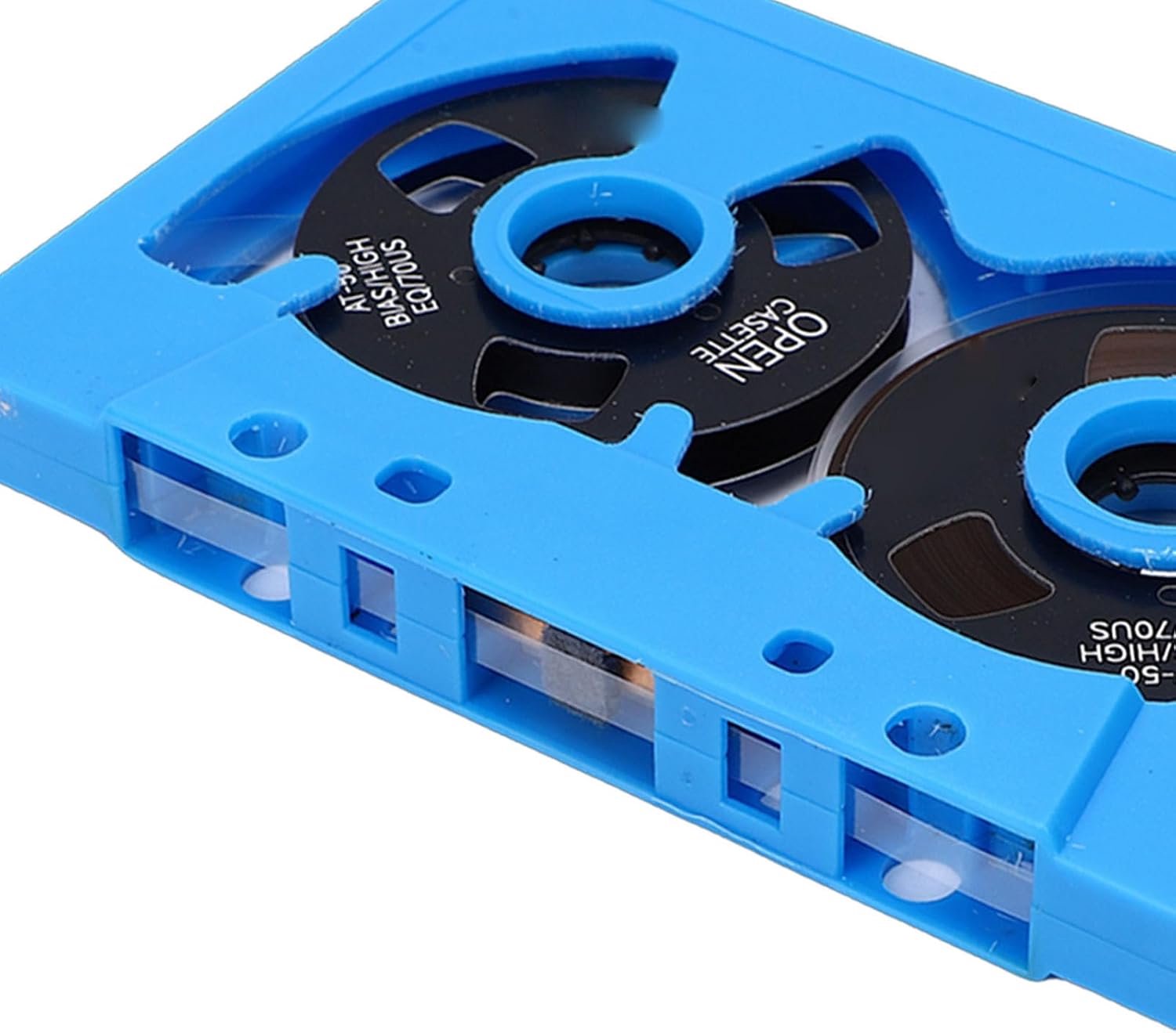 Cassetteband Vintage Stijl 50 Minuten Opname voor Muziekliefhebbers ABS Shell Dubbelzijdig Metaal voor Muzikanten en Bands