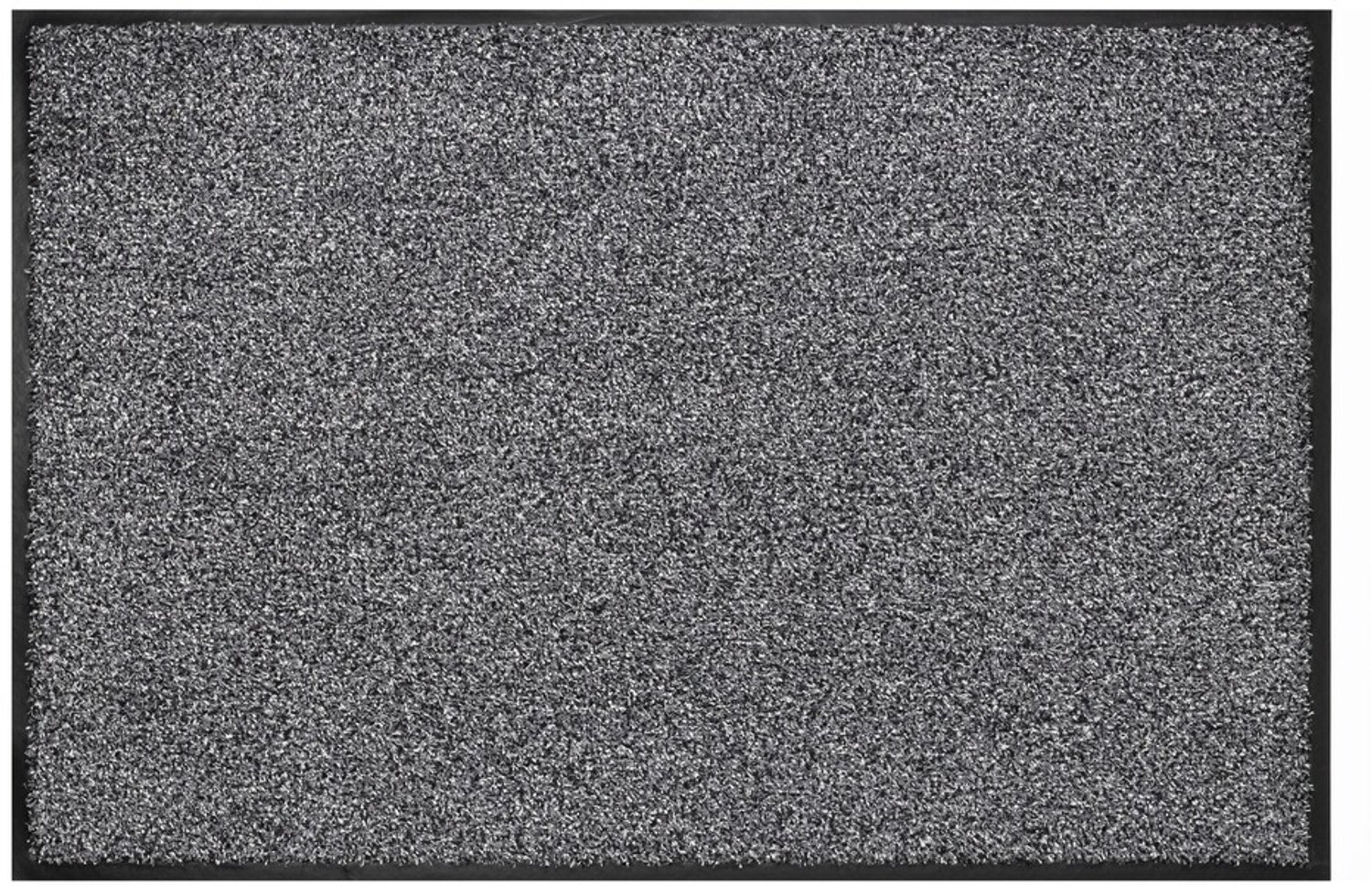 Hamat Eco-Dry Grey 90 x 150 cm - Wasbare Droogloopmat - Schoonloopmat Binnen - Katoen - 30°C