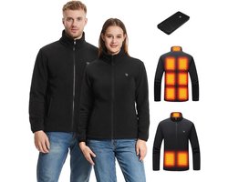 QEVA Verwarmde Kleding - Thermische Kleding - Verwarmde Jas - Zwart - 38cm x 28cm x 7cm