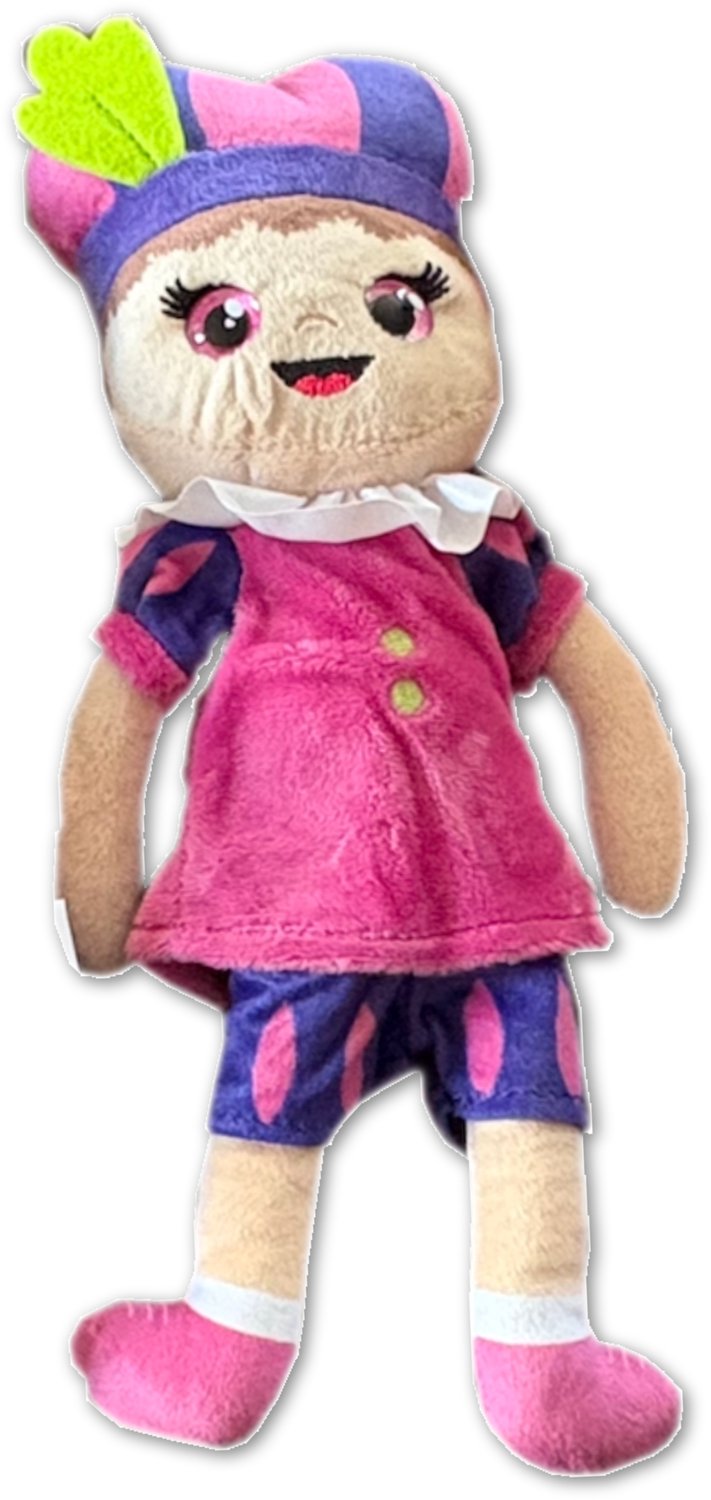 Roze Piet Knuffel – Zachte Pluche Piet Pop – Sinterklaas Feestdagen Knuffelspeelgoed