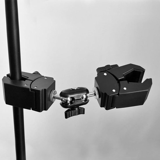 2 stuks Super Clamps met 1/4 inch binnendraad interface — afbeelding 2