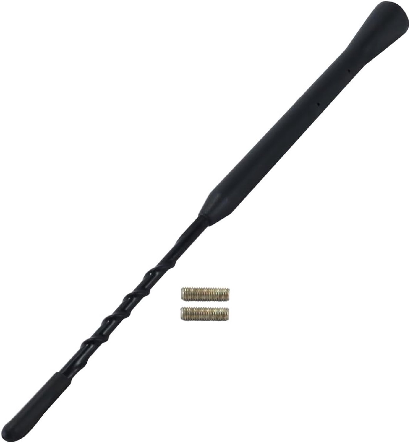 9 inch autoantenne universele radio dak korte auto dakantenne voor AM FM ontvangst met draadschroeven zwart