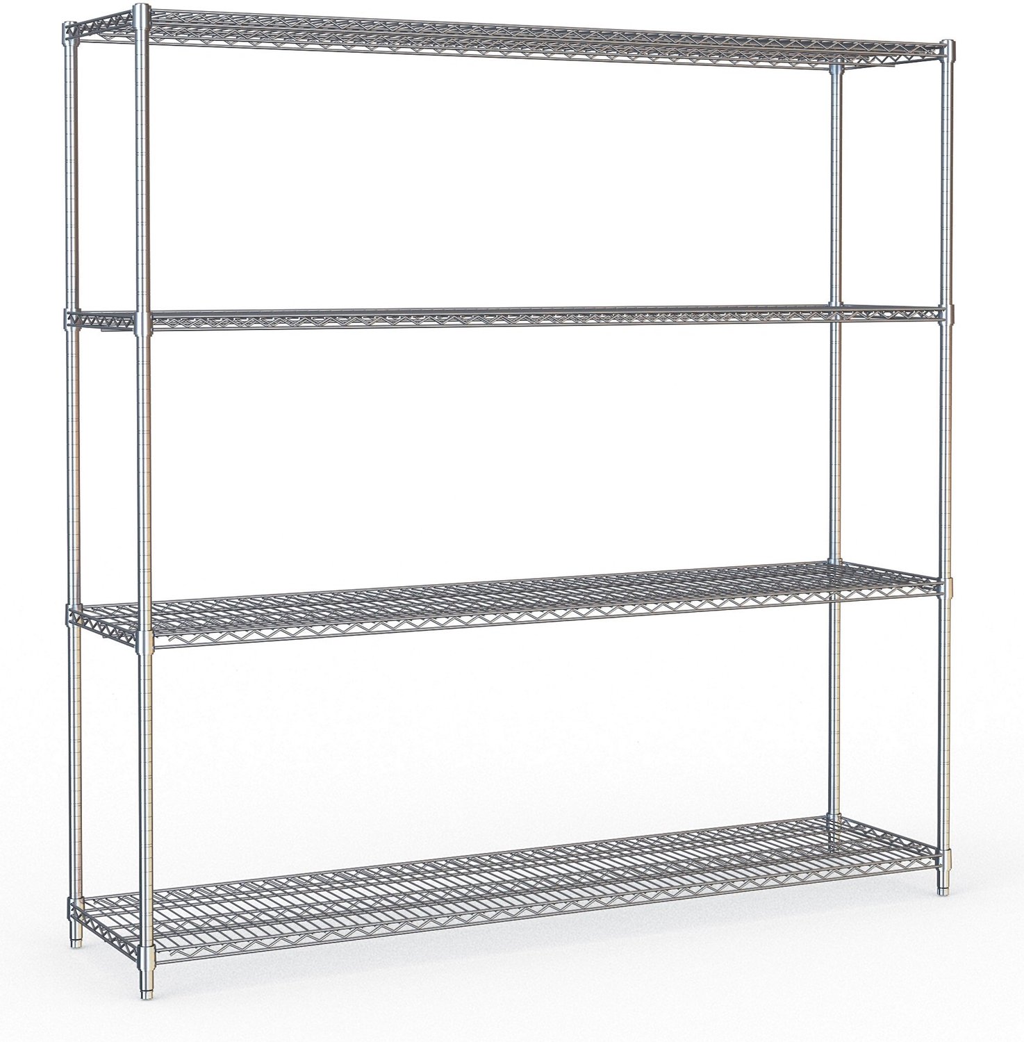 STELLING 4 LEVELS 1800 DEMONTABEL - Combisteel 7530.0020 - Horeca & Professioneel