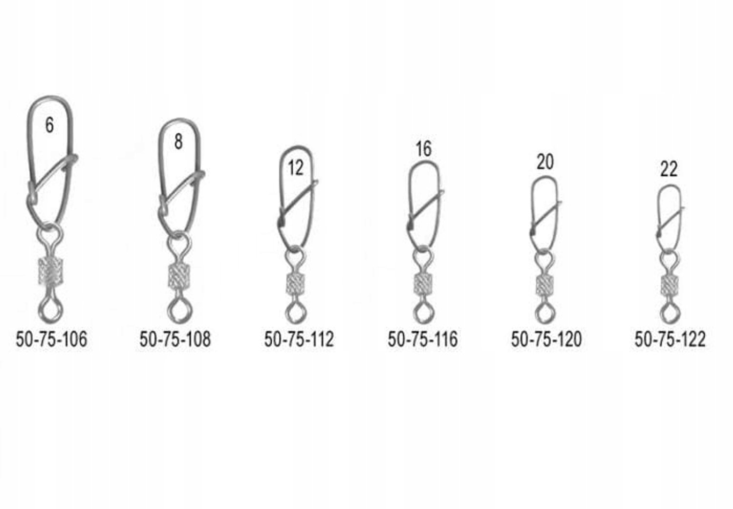 Dragon Super Lock Agrafka met Swivel - 12kg - 18.5mm - Maat 16 - 10 stuks