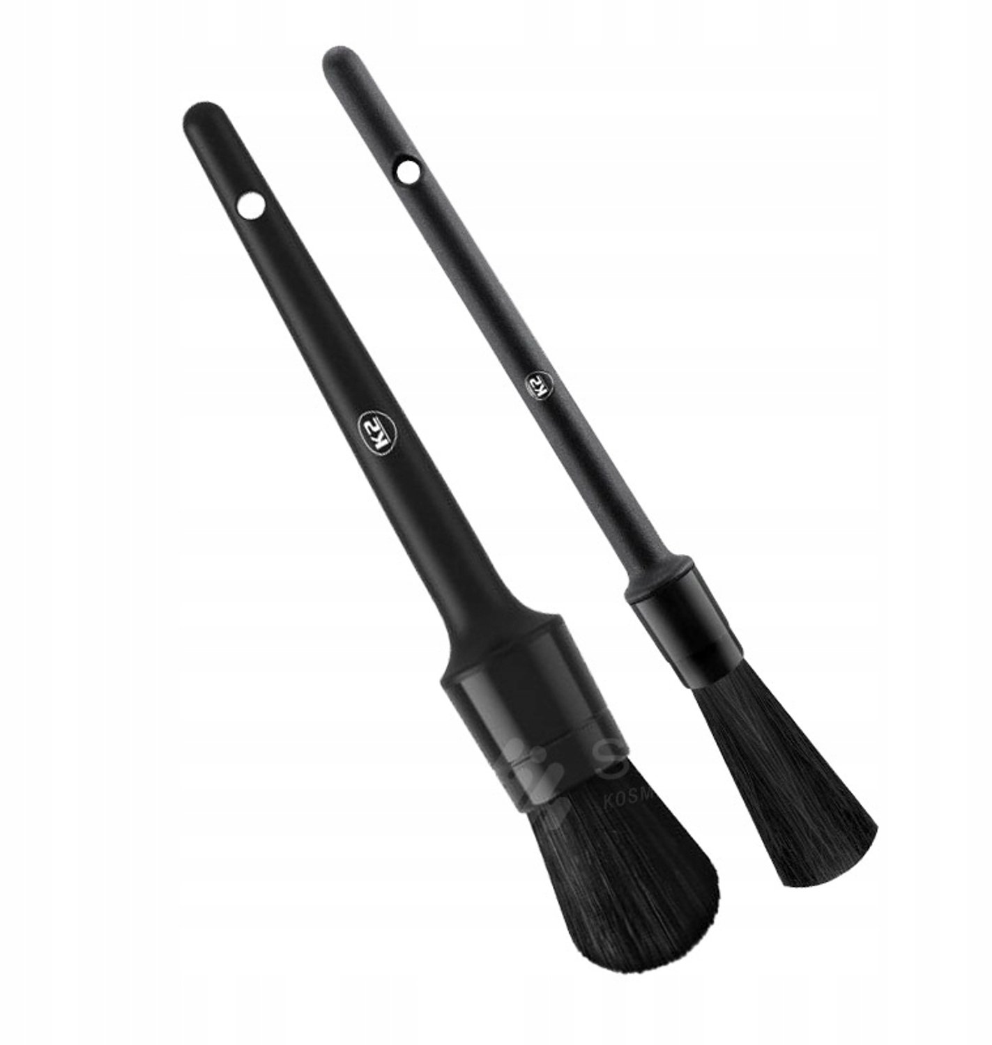 Merkloze Detailing Penseel Set - 2 stuks voor Auto Interieur & Exterieur