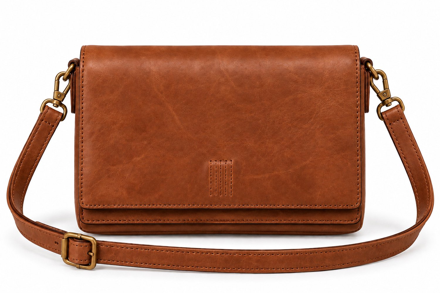 Bag2Bag Nuuk Schoudertasje - Cognac