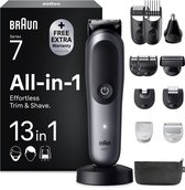 Braun All-in-One Series 7 AIO7560 Style Kit – Baardtrimmer - Tondeuse - Gezichtstrimmer en Lichaamstrimmer in 1