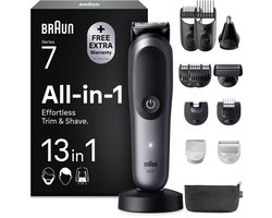 Braun All-in-One Series 7 AIO7560 Style Kit – Baardtrimmer - Tondeuse - Gezichtstrimmer en Lichaamstrimmer in 1