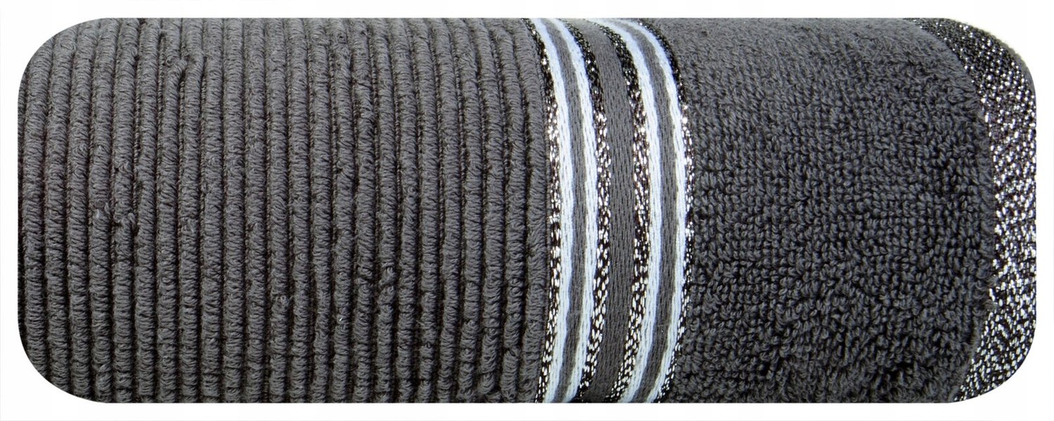 Filon Handdoek 70x140 cm Staalgrijs - Zacht & Absorberend