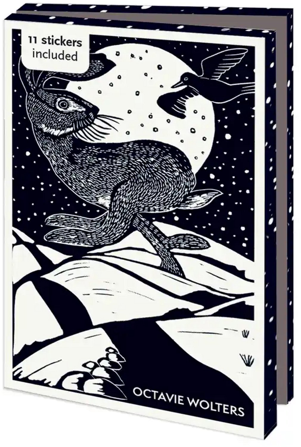 Kerstkaarten 10x - Kaartenmapje met env. Klein - Jij bent mijn begin, Octavie Wolters - 5x2 motieven