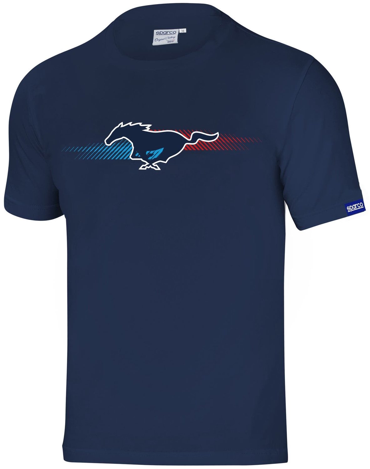 Sparco Ford Performance T-shirt - Marineblauw - Maat XS