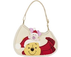 Disney Loungefly - Winnie the Pooh and Piglet Holiday Crossbody Bag