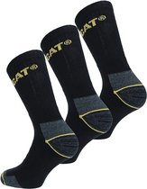 Caterpillar Heren Werksokken Navy Blauw 3-Pack - Maat 35-40
