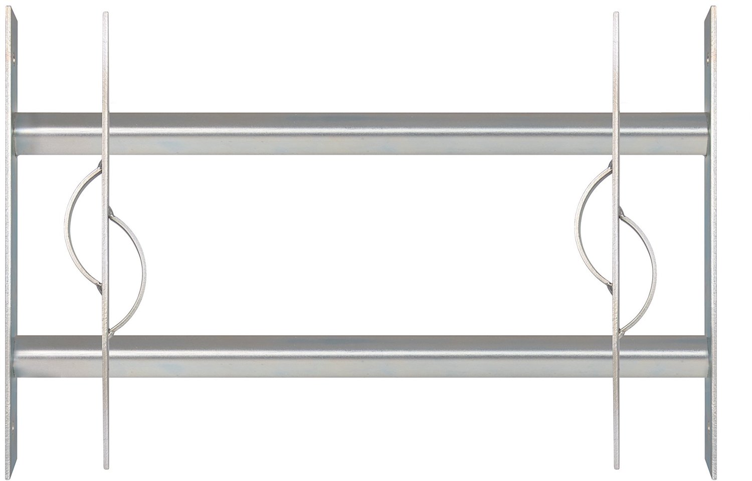 Uittrekbaar raamrooster - 300 x 500-650 mm - staal