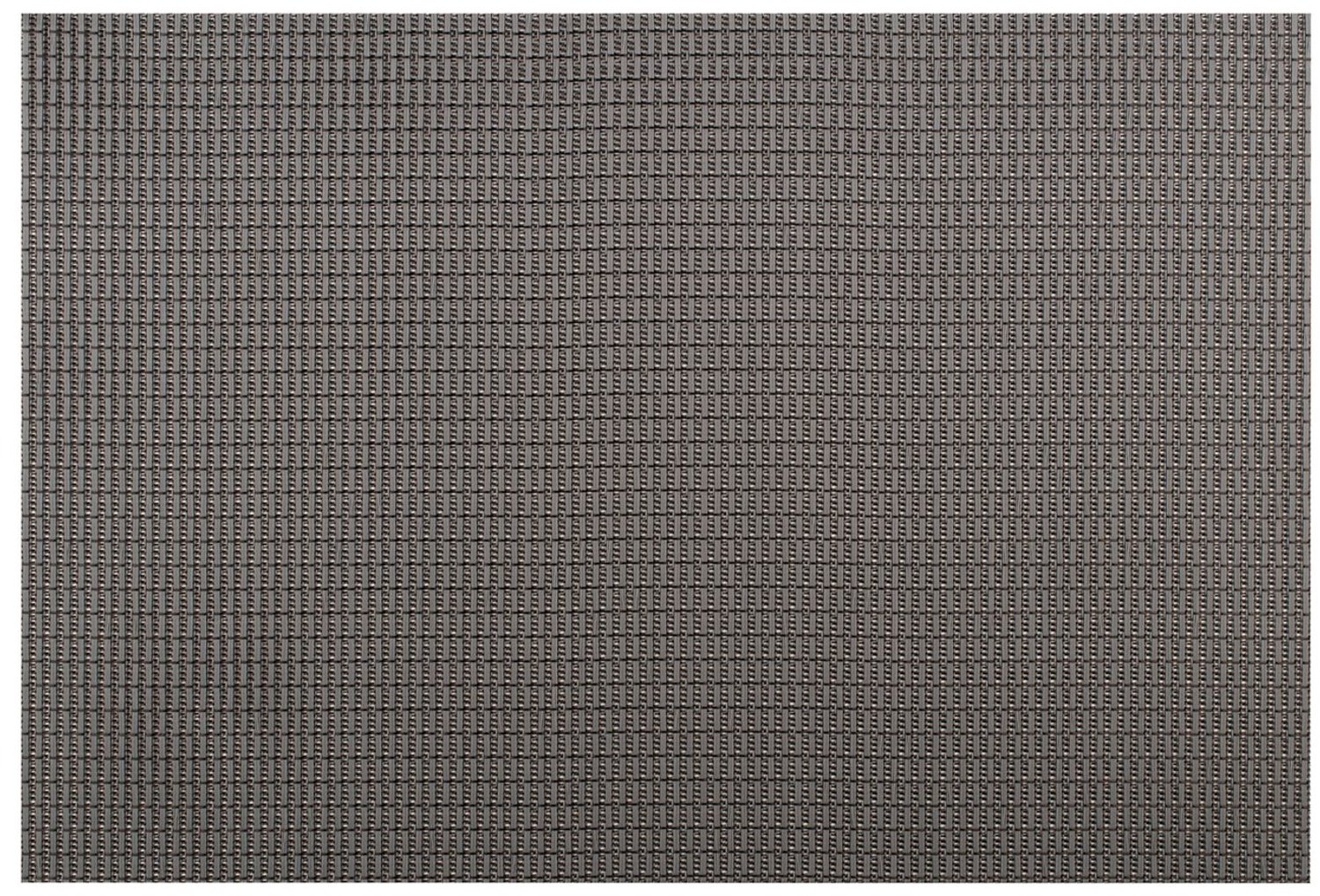 Placemats Set van 4 – Geweven Look PVC – Jolly Zwart – 30x45 cm – Afwasbaar – Onderlegger & Tafeldecoratie