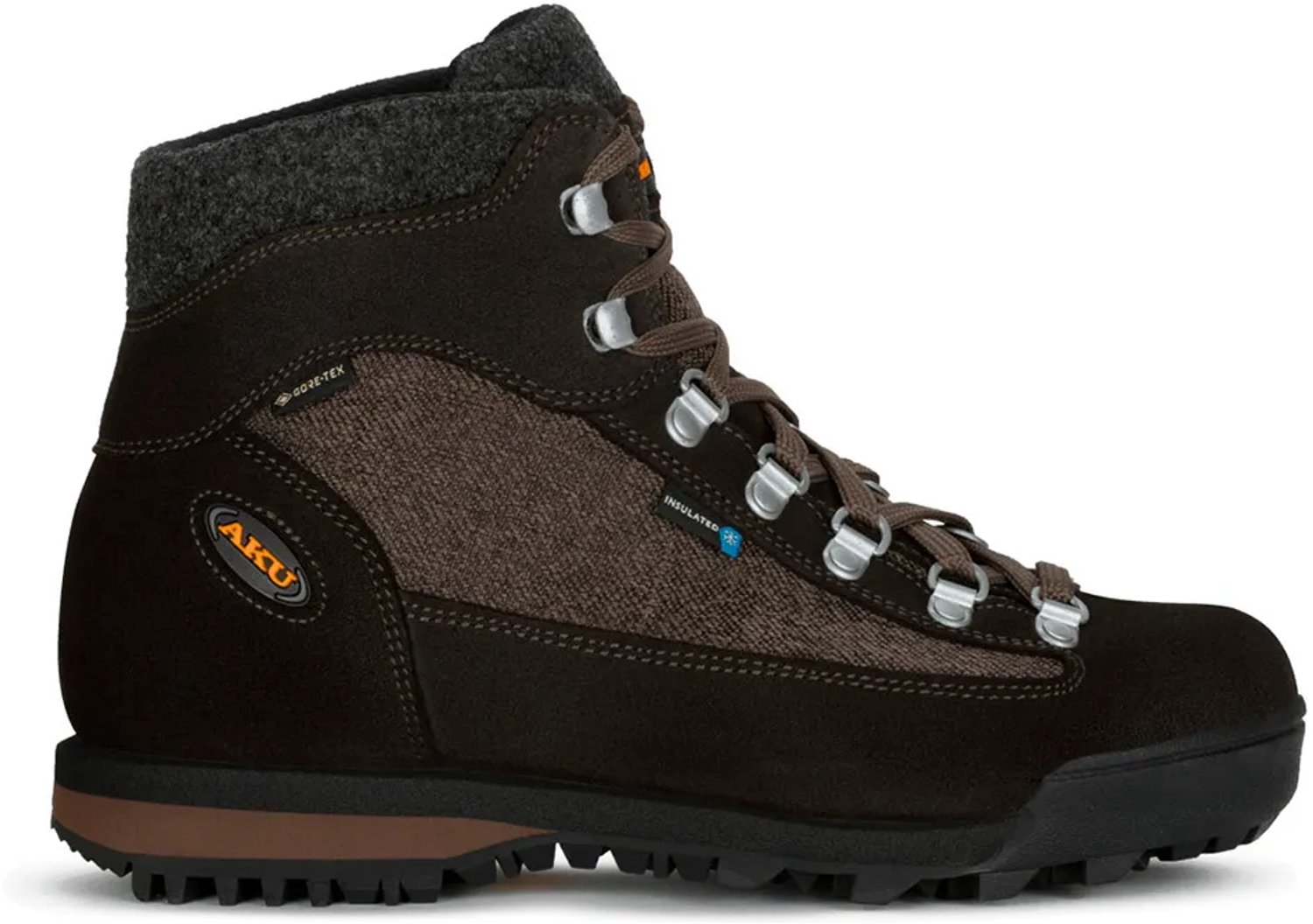 Aku Ultra Light Warm Gore-tex® Wandelschoenen 1/2 Vrouw Antraciet