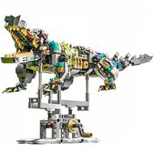 Mechanische krokodil bouwset - Krokodil spelset - 3D modelbouwset - Mechanisch dierenmodel - Werkt op 2 knoopbatterijen - 996 bouwstenen - Speelgoed voor jongens - Cadeau voor kinderen - Kerstcadeau