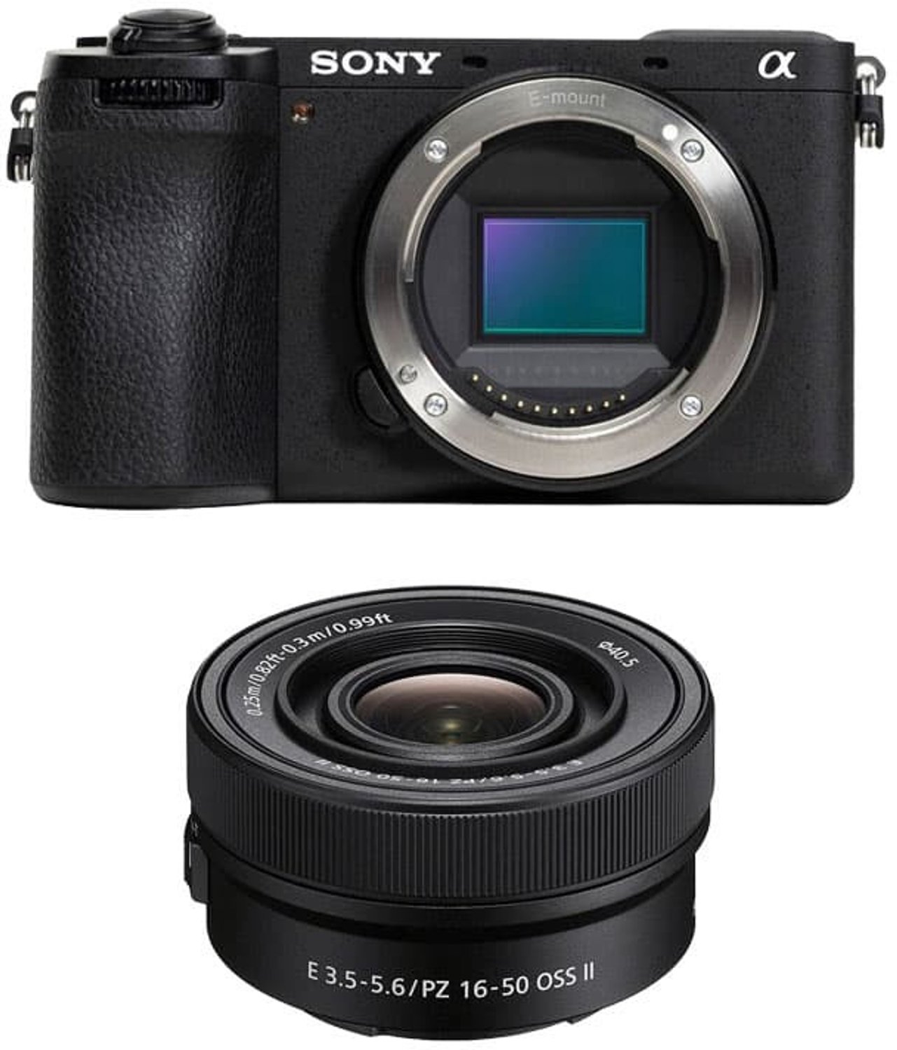 Bol.com Sony A6700 + E-mount Standaardlens 16 - 50 mm Zwart aanbieding