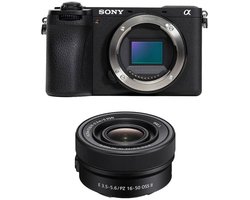 Sony A6700 + E-mount Standaardlens 16 - 50 mm Zwart