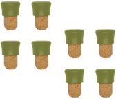 Set van 8 kurken doppen Fackelmann Zero Serie