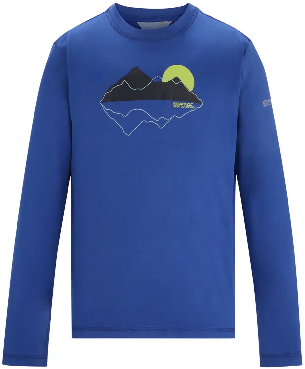 T-shirt met lange mouwen kind Regatta Alvarado Olympian Blu