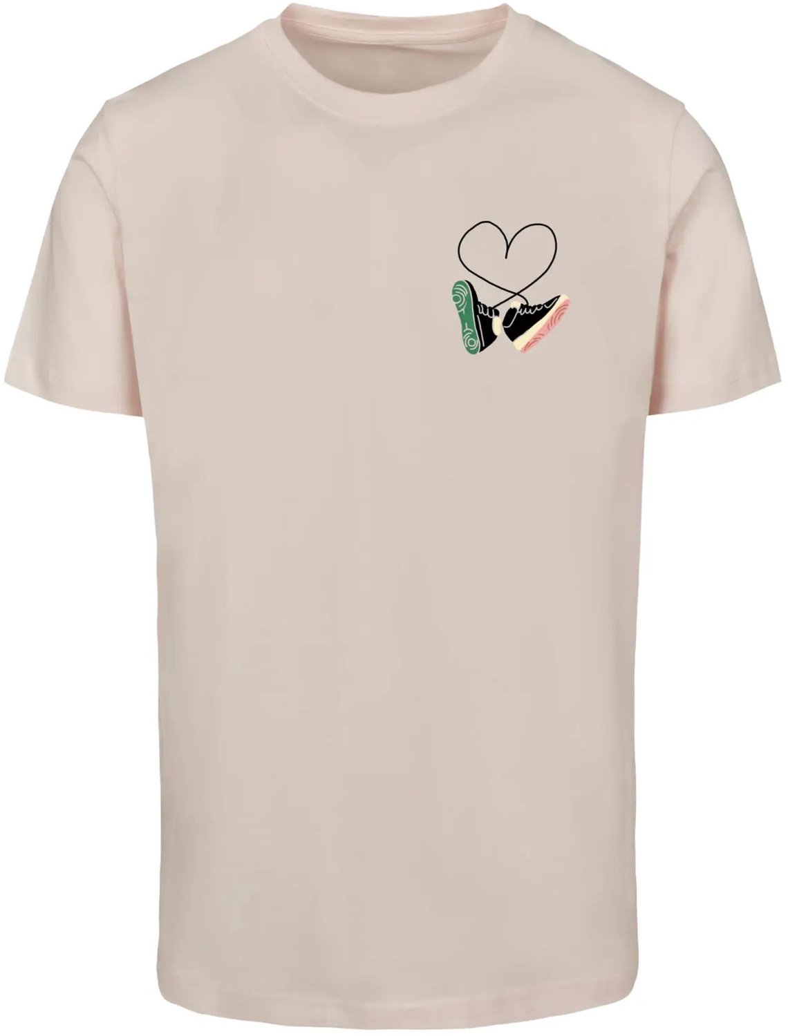 T-shirt Mister Tee Kicks Love Roze