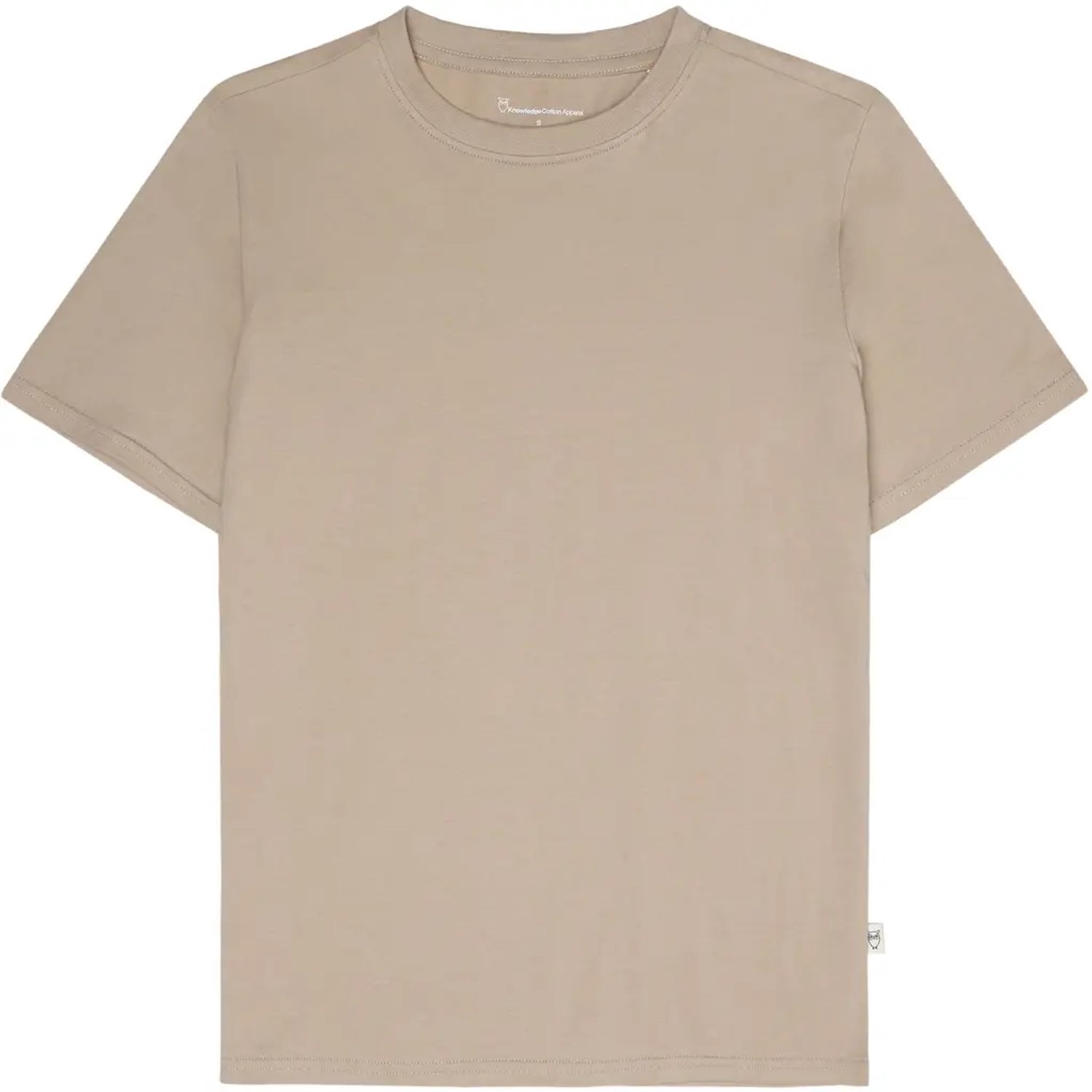 T-shirt dames KnowledgeCotton Apparel Pima Grijs