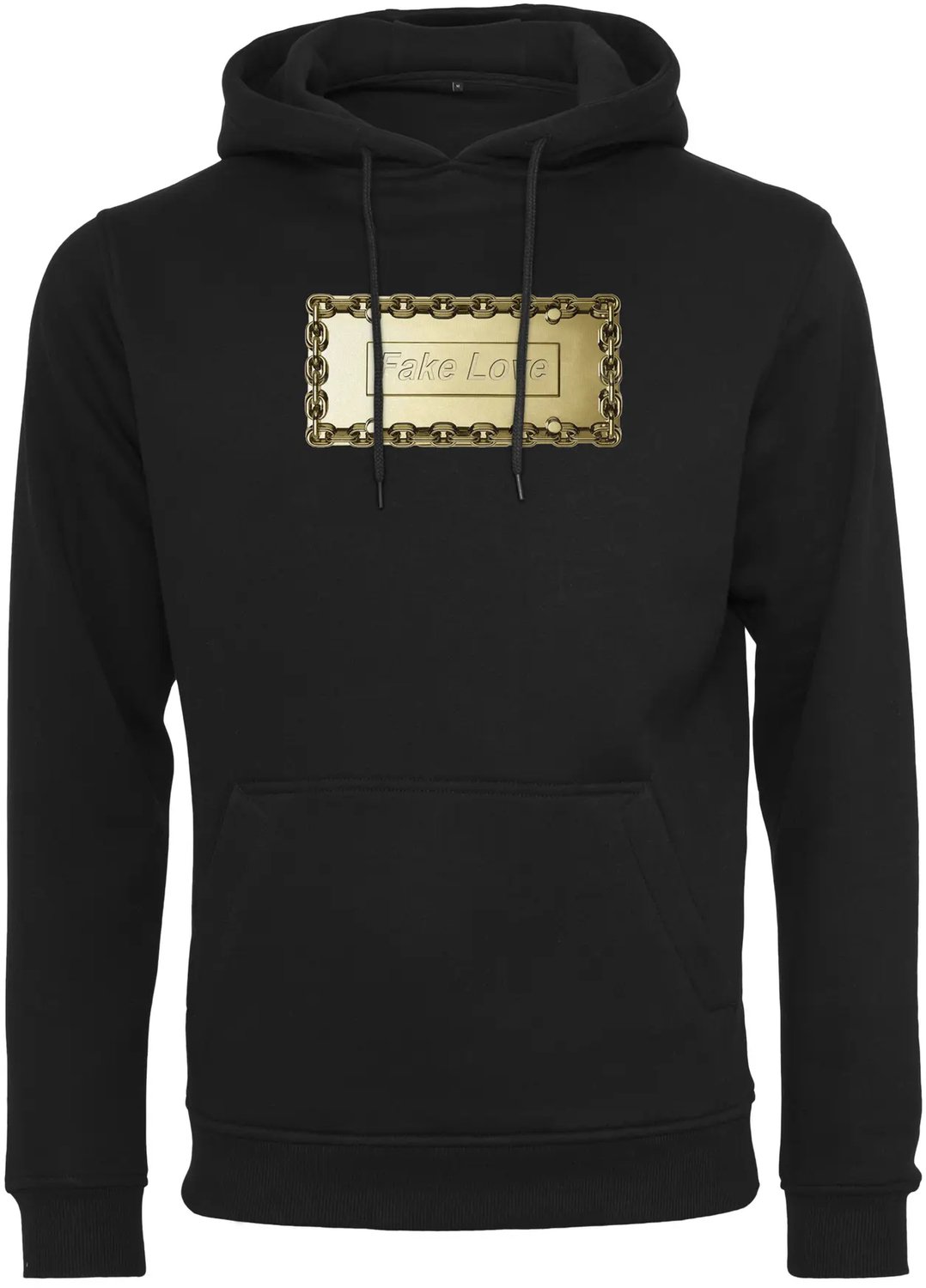 Sweatshirt Mister Tee fake love 2.0 Zwart