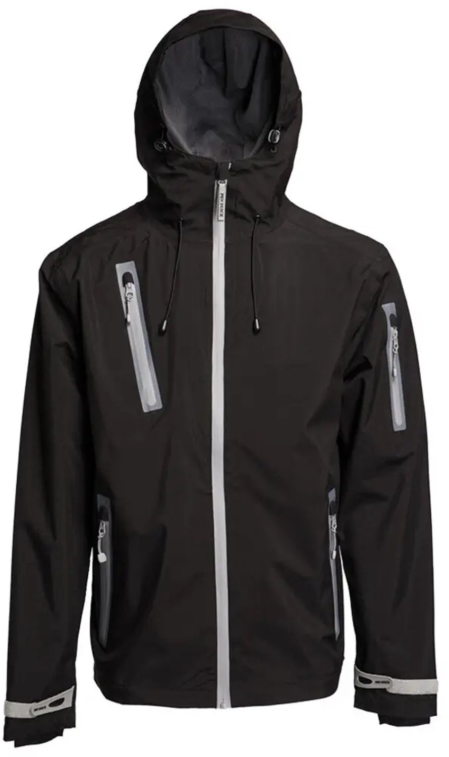 Technische Softshell Waterdichte Jas Pen Duick Hurricane Zwart