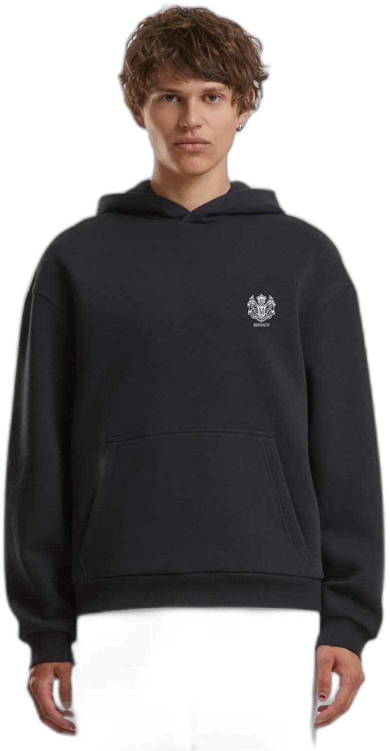 Hoodie Mister Tee Motor Culture Monako Racing Club Zwart