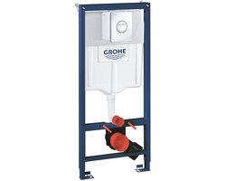 WC-installatiesysteem - Chroom - Wandmontage