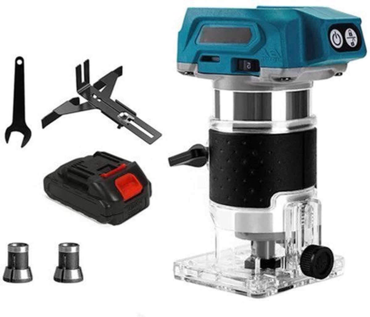 Borstelloze Houten - Router Machine - Houtbewerking Elektrische - Trimmer - Houten Carving Malen Snijdende - Power Tools - 30000RPM