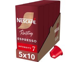 NESCAFÉ Roastery Espresso Medium capsules - 5 doosjes x 10 koffiecups