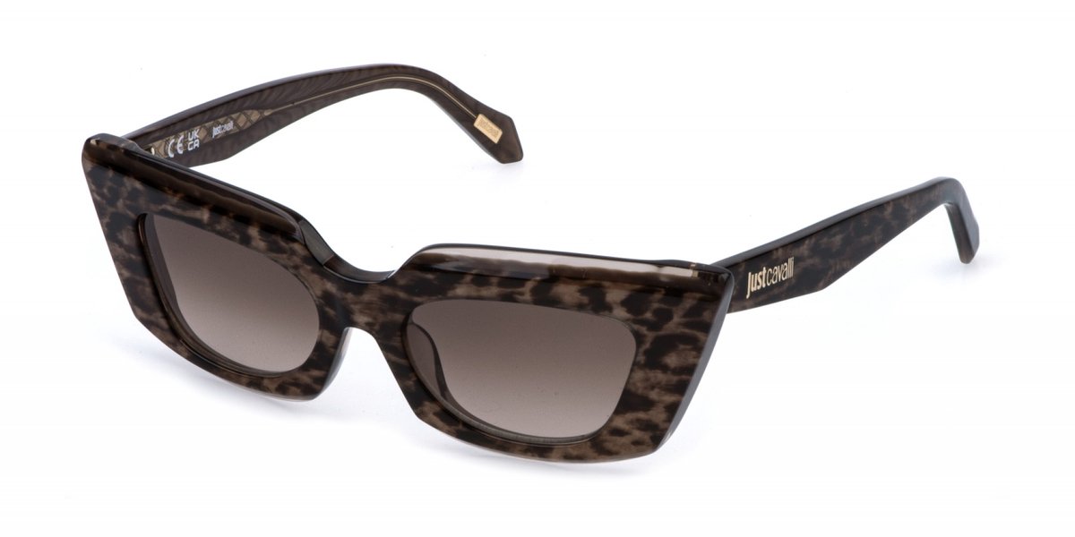 Just Cavalli SJC176 Top leopardo+cipria lucido 51/18/140 WOMAN Zonnebrillen
